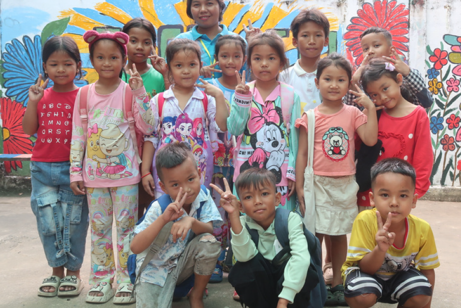 la nostra nuova classe - Rainbow Projects - SMOM ODV _ Goodwill Center sihanoukville